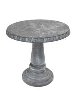 Patio Set, Round Table & 4 Stools -Garden Care Store 8610576 14v exaco trading endura clay round patio garden table 1