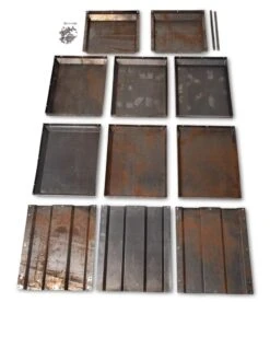 Corten Steel Modular Raised Bed, 2'x6' 14 Corten Steel Modular Raised Bed, 2'x6' -Garden Care Store 8610703 0142 tif