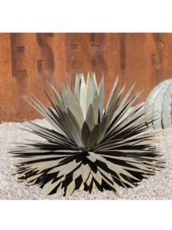 Desert Steel Yucca Plant Sculpture -Garden Care Store 8610744 02v