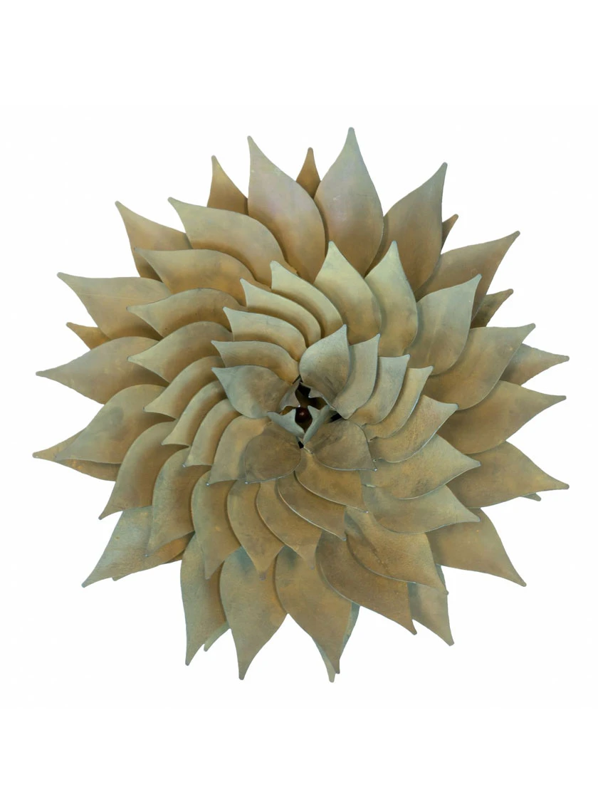 Desert Steel Spiral Aloe Sculpture 10 Desert Steel Spiral Aloe Sculpture - Image 8