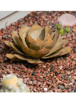 Desert Steel Artichoke Agave Sculpture 12 Desert Steel Artichoke Agave Sculpture -Garden Care Store 8610760 01v