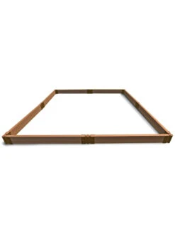 Classic Sienna Composite Raised Bed, 5-1/2" High With 2" Boards 14 Classic Sienna Composite Raised Bed, 5-1/2" High With 2" Boards -Garden Care Store 8610836 01v