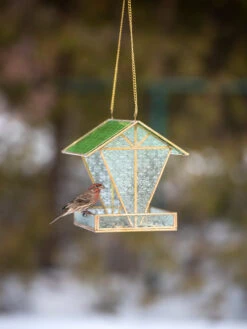Glass Hut Bird Feeder