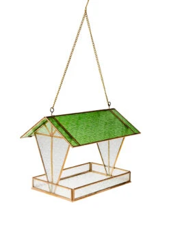 Glass Hut Bird Feeder -Garden Care Store 8611011 5840