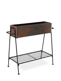 Rectangular Corten Planter And Stand -Garden Care Store 8611028 1245 tif