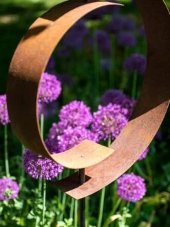 Corten Circle Garden Sculpture 11 Corten Circle Garden Sculpture -Garden Care Store 8611061 157 tif