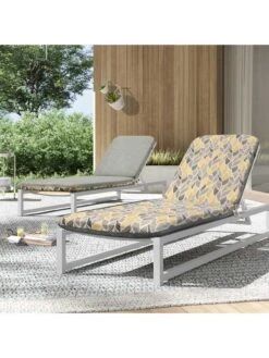 Outdoor Decor™ Chaise Lounge Cushions, 22" X 73" -Garden Care Store 8611127 108v ctlv outdoor chaise lounge cushion 22x73 citrus leaves