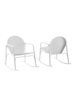 Crosley Griffith 2-piece Outdoor Rocking Chair Set -Garden Care Store 8611577 wt 42v
