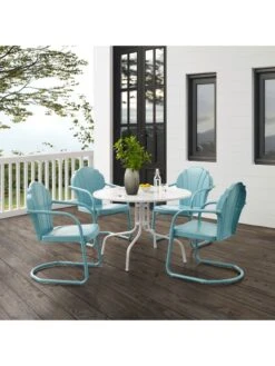 Crosley Tulip 5-piece Outdoor Dining Set -Garden Care Store 8611578 bl 01v