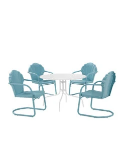 Crosley Tulip 5-piece Outdoor Dining Set -Garden Care Store 8611578 bl 03v