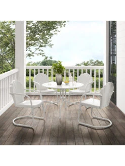 Crosley Tulip 5-piece Outdoor Dining Set -Garden Care Store 8611578 wt 31v