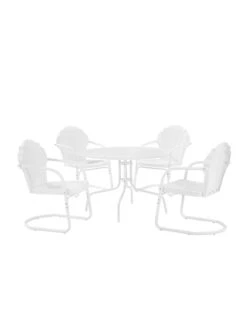 Crosley Tulip 5-piece Outdoor Dining Set -Garden Care Store 8611578 wt 32v