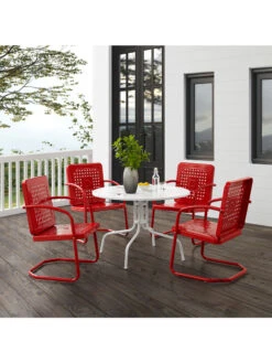 Crosley Bates 5-piece Outdoor Dining Set 16 Crosley Bates 5-piece Outdoor Dining Set -Garden Care Store 8611581 rd 01v