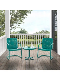 Crosley Bates 3-piece Outdoor Dining Chair Set 15 Crosley Bates 3-piece Outdoor Dining Chair Set -Garden Care Store 8611583 tu 14v