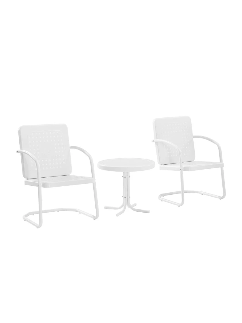 Crosley Bates 3-piece Outdoor Dining Chair Set 8 Crosley Bates 3-piece Outdoor Dining Chair Set - Image 6