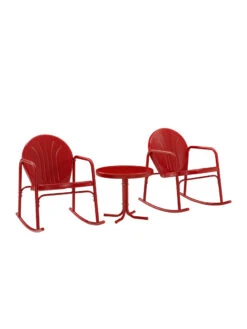 Crosley Griffith 3-piece Outdoor Rocking Chair Set -Garden Care Store 8611588 rd 16v