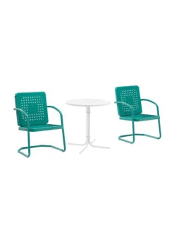 Crosley Bates 3-piece Outdoor Bistro Set -Garden Care Store 8611590 tu 13v