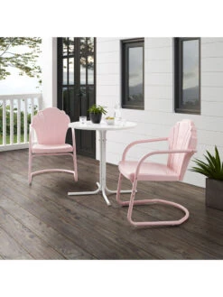 Crosley Tulip 3-piece Outdoor Bistro Set -Garden Care Store 8611591 pi 17v