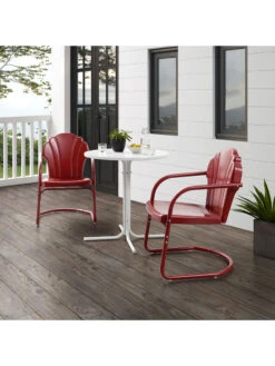Crosley Tulip 3-piece Outdoor Bistro Set -Garden Care Store 8611591 rd 27v