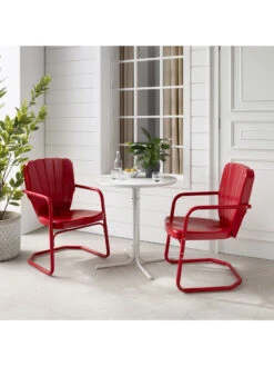 Crosley Ridgeland 3-piece Outdoor Bistro Set -Garden Care Store 8611594 rd 17v