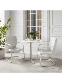 Crosley Ridgeland 3-piece Outdoor Bistro Set -Garden Care Store 8611594 wt 37v