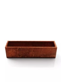 Veradek Metallic Series Corten Steel Window Box Planter, 36" -Garden Care Store 8611609 06V tif