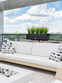 Veradek Metallic Series Railing Planters -Garden Care Store 8611610 06v