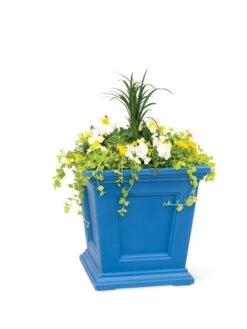 Fairfield Self-Watering Square Planter, 16” X 16” -Garden Care Store 8611695 046 tif