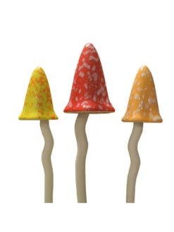 Potting Shed Tinkling Toadstool Sculptures, Set Of 3 15 Potting Shed Tinkling Toadstool Sculptures, Set Of 3 -Garden Care Store 8611730 sum 04v potting shed tinkling toadstool sculptures set of 3 summer