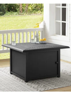 Crosley Dante Metal Fire Table -Garden Care Store 8611944 03v