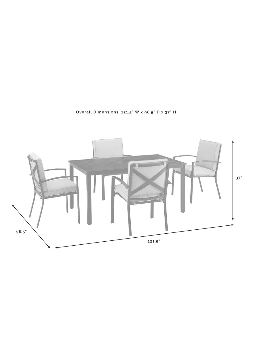 Crosley Kaplan Dining Set 13 Crosley Kaplan Dining Set - Image 11