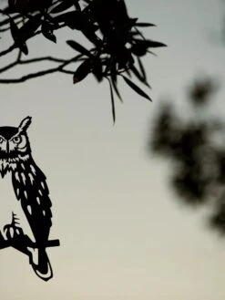 Metalbird Great Horned Owl -Garden Care Store 8612018 02V tif