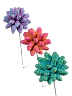 Dahlia Flower Garden Stakes Set 9 Dahlia Flower Garden Stakes Set -Garden Care Store 8612055 5955 tif