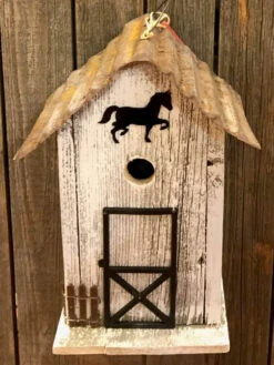 Summitville Stable Bird House -Garden Care Store 8612121 03v