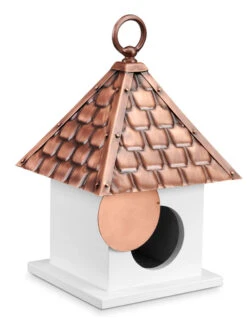 Bird House Bungalow With Copper Roof 8 Bird House Bungalow With Copper Roof -Garden Care Store 8612197 02v