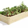 Pine Raised Garden Bed, 2'x4'x10.5" High -Garden Care Store 8612256 02V jpg