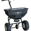 All Purpose Broadcast Spreader, 125 Lb -Garden Care Store 8612270 02v all purpose broadcast seed salt sand spreader 125 lb