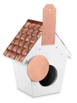Classic Cottage Bird House With Copper Roof 8 Classic Cottage Bird House With Copper Roof -Garden Care Store 8612273 02v