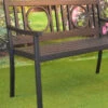 Gramercy Outdoor Metal Bench 2 Gramercy Outdoor Metal Bench -Garden Care Store 8612281 03v gramercy outdoor metal bench