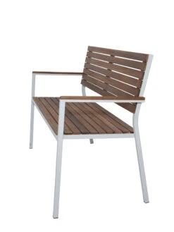 Braylee Metal And Wood Garden Bench -Garden Care Store 8612284 03v