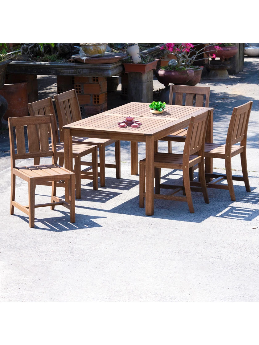 Fontana 7 Pc Outdoor Dining Set 4 Fontana 7 Pc Outdoor Dining Set - Image 2