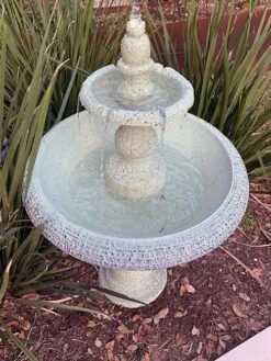 Exaco Enduro Clay Tiered Fountain 9 Exaco Enduro Clay Tiered Fountain -Garden Care Store 8612391 01V jpg