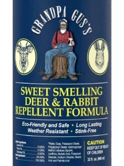 Grandpa Gus's Deer & Rabbit Repellent Spray 9 Grandpa Gus's Deer & Rabbit Repellent Spray -Garden Care Store 8612427 03V 3 4
