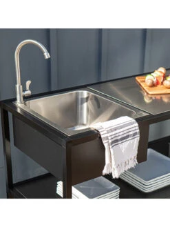 Veradek Stainless Steel Outdoor Kitchen Series Counter Sink -Garden Care Store 8612469 14v