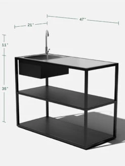 Veradek Stainless Steel Outdoor Kitchen Series Counter Sink -Garden Care Store 8612469 16v 1