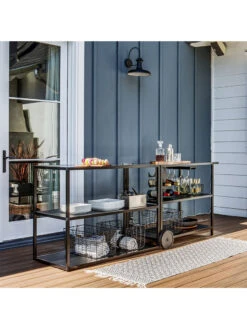 Veradek Stainless Steel Outdoor Kitchen Series Bar Cart -Garden Care Store 8612470 12v