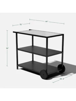 Veradek Stainless Steel Outdoor Kitchen Series Bar Cart -Garden Care Store 8612470 15v
