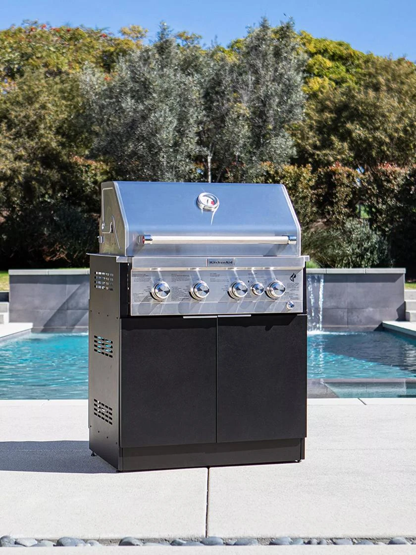 Veradek Stainless Steel Outdoor Kitchen Series Grill Cabinet 4 Veradek Stainless Steel Outdoor Kitchen Series Grill Cabinet - Image 2