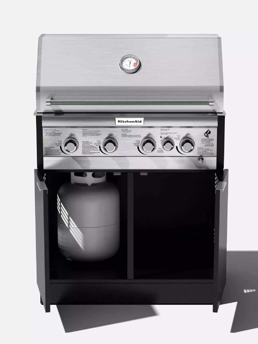Veradek Stainless Steel Outdoor Kitchen Series Grill Cabinet 14 Veradek Stainless Steel Outdoor Kitchen Series Grill Cabinet - Image 12