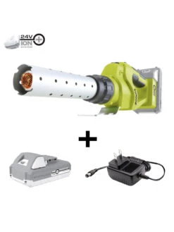 Sun Joe® 24-Volt 2.0Ah Cordless Elec. 1292-Degree Fire Starter, For Charcoal Grills -Garden Care Store 8612520 02v